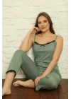 Hepsizen Kadın 3lü Sabahlık Pijama Takım 20564