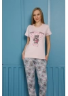 Hepsizen Kadın Pamuk Pijama Takım 20502p