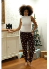 Hepsizen Kadın Welsoft Polar Tek Alt Pijama 210072