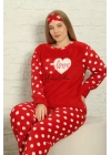 Hepsizen Polar Kadın Büyük Beden Pijama Takımı 808011