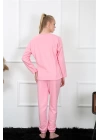 Hepsizen Polar Kadın Pembe Pijama Takımı 4130