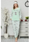 Hepsizen Welsoft Polar Kadın Pijama Takımı 8067