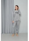 Hepsizen Welsoft Polar Kadın Pijama Takımı 8518