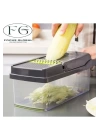 Nicer Dicer Cutter Plus Pratik Sebze Doğrayıcı Rende Practical Vegetable Slicer Sebze Dilimleyici Royaleks-094