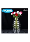 Nicole 50 Cm Şık Dekoratif Cam Vazo Royaleks-82659