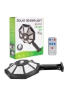 ShopZum ZB-168A KUMANDALI 3 KADEMELİ 168 SMD LEDLİ SENSÖRLÜ BEYAZ SOLAR AYDINLATMA