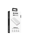 P201 20000 MAH PRM MİCRO+TYPE-C+USB BEYAZ ShopZum POWERBANK