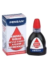 Pensan 4004 Kırmızı Tahta Kalem Mürekkebi 60Ml