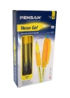 Pensan Neon Jel Kalem Sarı 1 Mm 12 Li