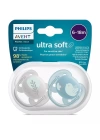 Philips Avent Ultra Soft Yumuşak 2li Emzik 6-18 Ay - SCF091/15