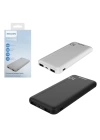 POWERBANK 10000 MAH 2XUSB MICRO TYPE-C GİRİŞLİ SİYAH GRİ DLP1810NV/1810NB