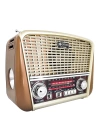 RADYO NOSTALJİ ŞARJLI BT/USB/SD/AUX FENERLİ CAMERON CM-1600BT