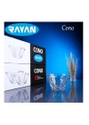 Rayan Cono 6lı Büyük Cam Kase