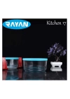 Rayan Kitchen Plastik Kapaklı 17 Cm Saklama Kabı Cam