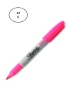 Sharpie 1881132 Neon Permanent Fosforlu Pembe Markör 12li