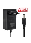 ShopZum  18 VOLT - 1 AMPER 3.5*1.35 UÇLU YERLİ ÜRETİM PRİZ TİPİ ADAPTÖR