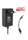 ShopZum  24 VOLT - 1.5 AMPER 5.5*2.5 UÇLU YERLİ ÜRETİM PLASTİK KASA PRİZ TİPİ ADAPTÖR