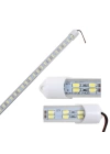 ShopZum 4014 144 LED 2 SIRA X72 ŞEFFAF KAPAK YÜKSEK LÜMEN BEYAZ LED BAR