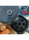 ShopZum 7 Gözlü Silikon ShopZum Çok Amaçlı Airfryer Muffin Cupcake Kek ve Çörek Pişirme Kalıbı