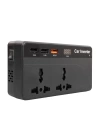 ShopZum CZ01/12V-24V 12-24 VOLT 200 WATT 3 USB GİRİŞLİ ARAÇ POWER INVERTER