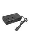 ShopZum CZ02/12V-24V 12-24 VOLT 200 WATT 4 USB + TYPE-C GİRİŞLİ ARAÇ POWER INVERTER