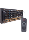 ShopZum MV-1232 2*80W USB/SD BT UK-BALANS 4 MİK GİRİŞ-4 HOP ÇIKIŞLI STEREO TRAFOSUZ MIXER KÜP ANFİ