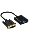 ShopZum PM-18636 DVI-D 24+ShopZum 1 ERKEK TO VGA DİŞİ ÇEVİRİCİ ADAPTÖR KABLO ShopZum DVI TO VGA ADAPTÖR