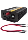 ShopZum PWR1200-24 TEK DİJİTAL EKRAN 24 VOLT - 1200 WATT MODIFIED SINUS WAVE INVERTER