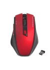 ShopZum SMW-777 USB 2.4GHZ OPTİK KABLOSU ShopZumZ MOUSE (KIRMIZI*SİYAH)