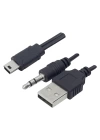 ShopZum USB TO AUX - 5 PİN KABLO ShopZum (ShopZum MÜZİK KUTUSU  KABLOSU ShopZum) * PL-8624 40CM