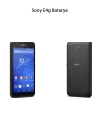 Sony Xperia E4G Telefonlarla Uyumlu Batarya 2300 mAh