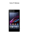 Sony Xperia Z1 Telefonlarla Uyumlu Batarya 3000 mAh