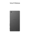 Sony Xperia Z5 Telefonlarla Uyumlu Batarya 2900 mAh