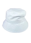 Unisex Kova Şapka Balıkçı Şapka Bucket Hat Beyaz