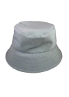 Unisex Kova Şapka Balıkçı Şapka Bucket Hat Gri