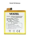 Vestel V6 Telefonlarla Uyumlu Batarya 3050 mAh