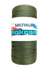 Polyester Makrome İpi 2860 Haki Yeşil 100 gr