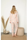 Welsoft Polar Kadın Manşetli Pijama Takımı 8417