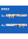 WKSET-5409 36374X1 36375X1 LB43012 2 ADET LED BAR (45LED)