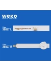 WKSET-6020 36827X3 JL.D43081330-044AS-M 3 ADET LED BAR BÖLÜNMÜŞ 6 ADET LED BAR