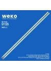 WKSET-6125 34676X2 32INCH-HD-36 - G1GE-320SM0-R6 2 ADET LED BAR