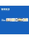 WKSET-6130 34889X6 LMB-4000BM01 6 ADET LED BAR