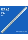 WKSET-6280 34891X4 LMB-4000BM12  4 ADET LED BAR