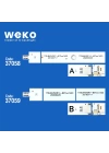 WKSET-6320 37058X2 37059X1 17DLB43VER14-A/B  3 ADET LED BAR