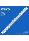 WKSET-6346 37080X4 K500WDD1 A3 4708-K500WD-A3113N01  4 ADET LED BAR