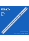 WKSET-6544 36406X2 CC02320D510V06  32E20 2X6 6S1P  2 ADET LED BAR