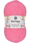 Yumurcak Kadife El Örgü İpi Fosfor Pembe K773