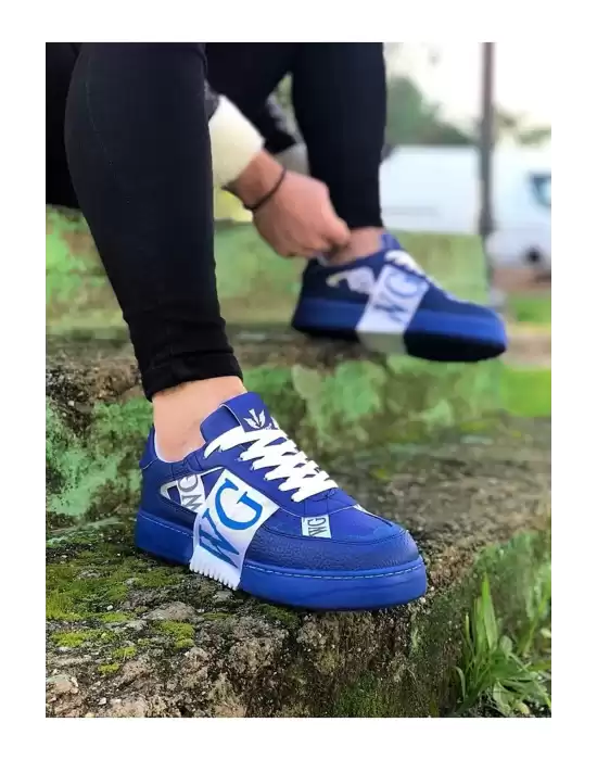 Wagoon WG202 Mavi Erkek Günlük Ayakkabı