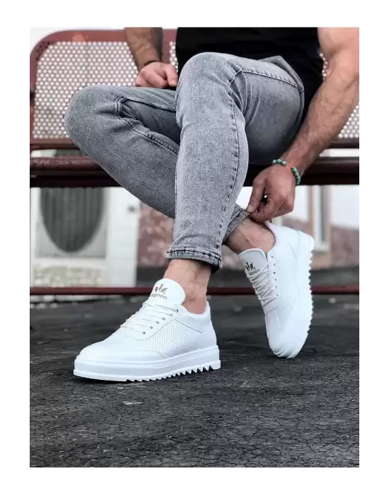 WG022 Beyaz Erkek Casual Ayakkabı