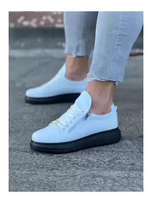 Wagoon WG504 Beyaz Kömür Erkek Günlük Ayakkabı